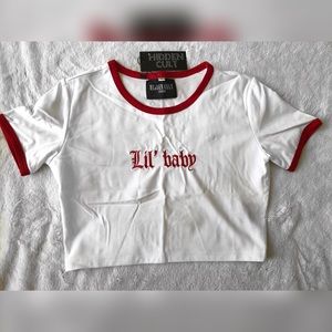 *NEW*HIDDEN CULT crop top